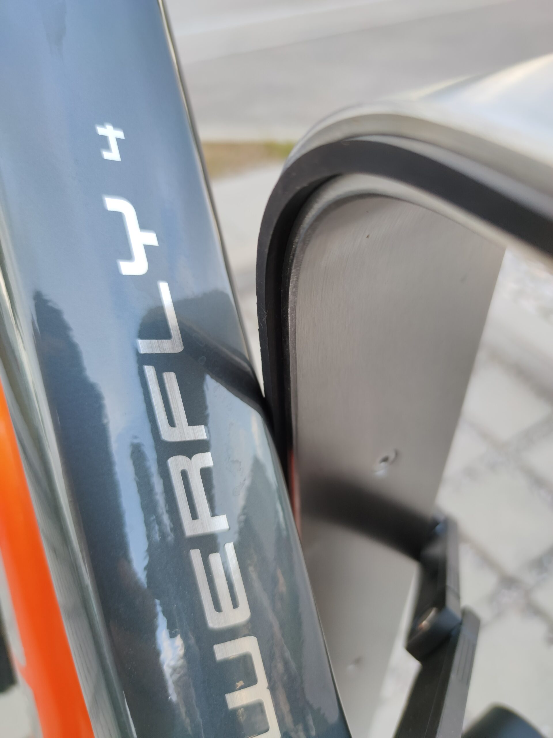 Q-Rack bike protector bumper bike station